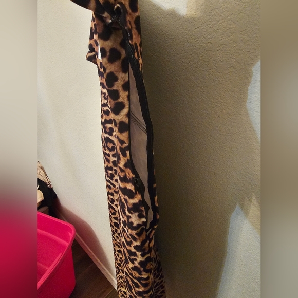 ZARA ANIMAL PRINT DRESS SZ XS DEFECT - Picture 6 of 7